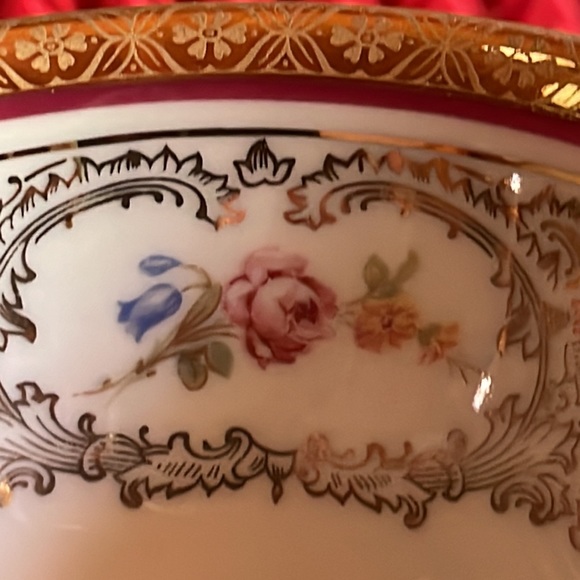 BEAUTIFUL ANTIQUE SELTMANN  3 PIECE  TEACUP AND SAUCER